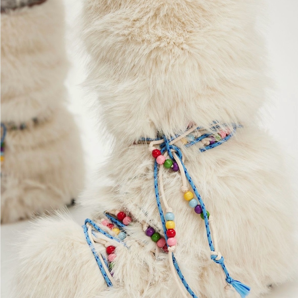Free People Apres All Day Beaded Boots (with hidden platform heel) - Picture 6 of 11